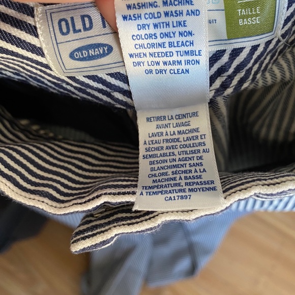 Old Navy Striped Wide Leg Pants US 4 - Picture 3 of 4